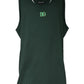 Green DG Sleeveless Round Neck Tank T-shirt