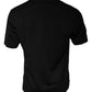 Black Cotton Crew Neck Short Sleeves T-shirt