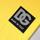 Yellow Crew Neck Short Sleeves T-shirt