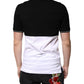 Black White Cotton Short Sleeves Polo T-shirt