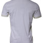 White Cotton Crew Neck Short Sleeves T-shirt