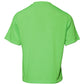 Green Logo Polyester Crew Neck T-shirt