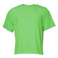 Green Logo Polyester Crew Neck T-shirt