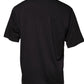 Black Logo Print Cotton Crew Neck T-shirt