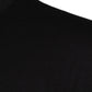 Black Logo Print Cotton Crew Neck T-shirt