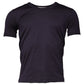 Violet Cotton Crew Neck Short Sleeves T-shirt