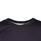 Violet Cotton Crew Neck Short Sleeves T-shirt