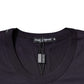 Violet Cotton Crew Neck Short Sleeves T-shirt