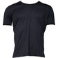 Black Cotton Crew Neck Short Sleeves T-shirt