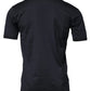 Black Cotton Crew Neck Short Sleeves T-shirt