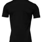 Black Graphic Print Cotton Crew Neck T-shirt