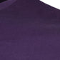 Violet Cotton Crew Neck Short Sleeve T-shirt