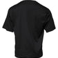 Black DG Logo Cotton Crew Neck T-shirt