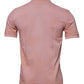 Pink Crown Collared Short Sleeve Polo T-shirt