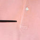 Pink Crown Collared Short Sleeve Polo T-shirt