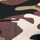 Multicolor Camouflage Collared Polo T-shirt