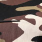 Multicolor Camouflage Collared Polo T-shirt
