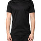 Black DG Collared Short Sleeves Polo T-shirt