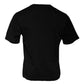 Black DG Logo Crew Neck Short Sleeve T-shirt