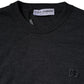 Dark Gray DG Logo Crew Neck Pullover Sweater