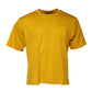 Dark Yellow Logo Crew Neck Short Sleeves T-shirt