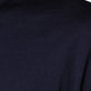 Navy Blue Silk V-neck Pullover Sweater