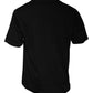 Black Logo Print Cotton Short Sleeves T-shirt