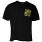 Black Logo Print Cotton Short Sleeve T-shirt