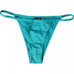 Blue Green Nylon Beachwear Swimwear Bottom Bikini