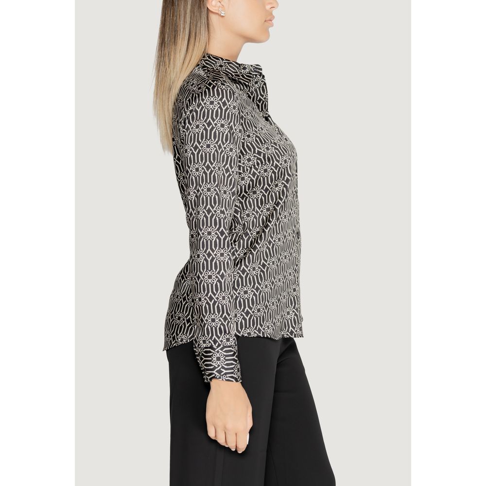 Black Polyester Sweater