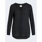 Black Polyester Sweater