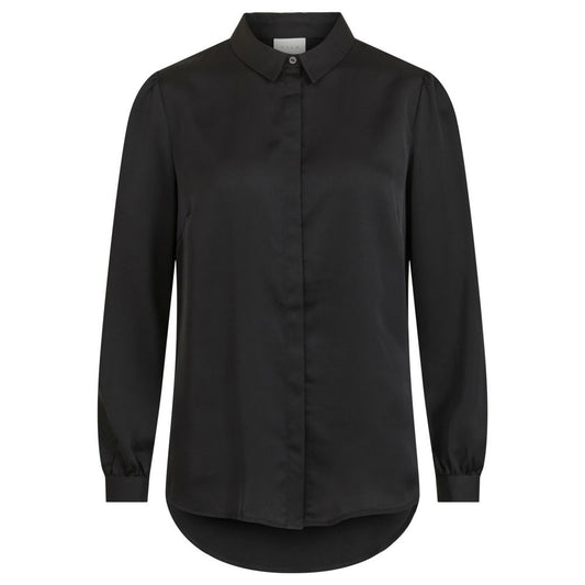 Black Polyester Shirt