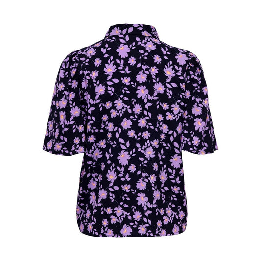 Purple Viscose Shirt