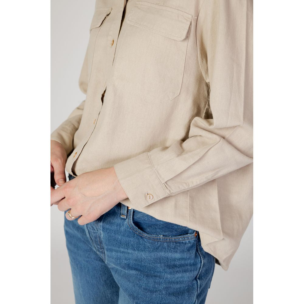 Beige Linen Sweater