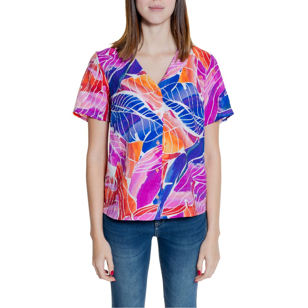 Multicolor Viscose Shirt