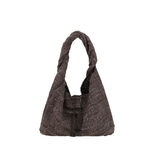 Raffia Shoulder Bag
