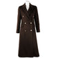 Blue Wool Women Coat