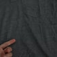 Gray Collared Silk Polo Top Shirt T-shirt
