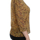 Sicilian Mosaic Print Silk Blouse