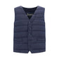 Blue Polyamide Sleveless Jacket