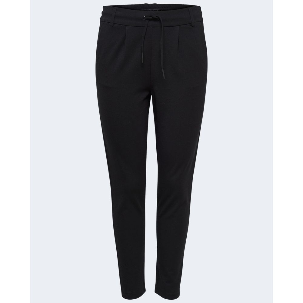 Black Viscose Jeans & Pant