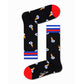 Black Cotton Tights & Sock