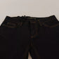 Blue Cotton Stretch Slim Fit Denim Jeans
