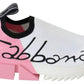 Pink White Logo Sorrento Sneakers Shoes