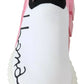 Pink White Logo Sorrento Sneakers Shoes