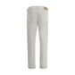 Jeans with turn-up hem