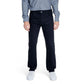 Black Cotton Jeans & Pant