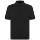 Black Cotton Polo Shirt
