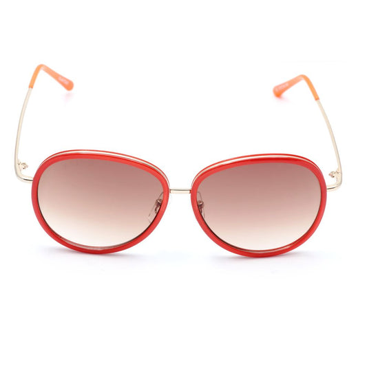 Red Metal Sunglasses