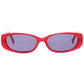 Red Plastic Sunglasses